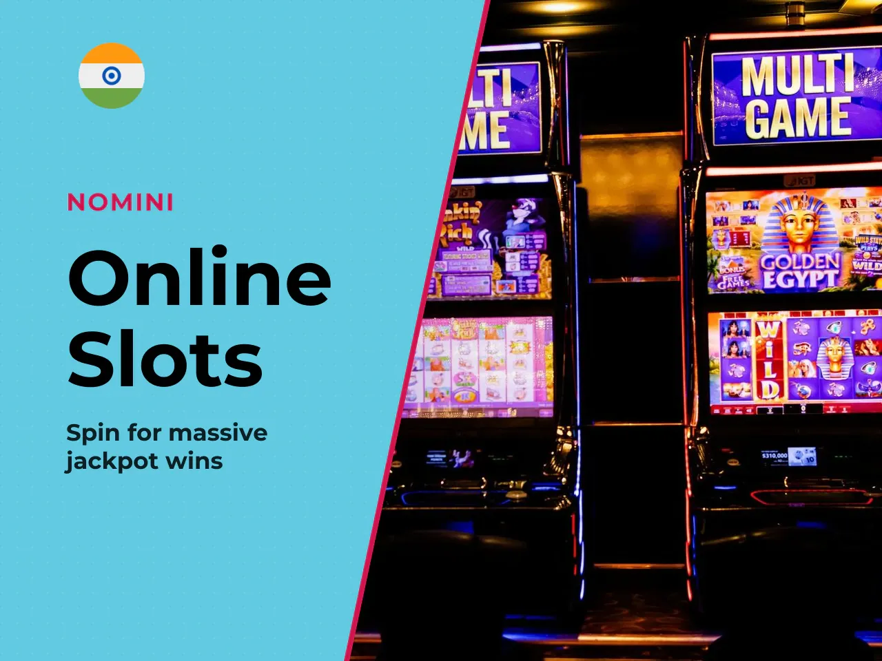 Nomini Slots, Jackpots, and Tournaments. Slots