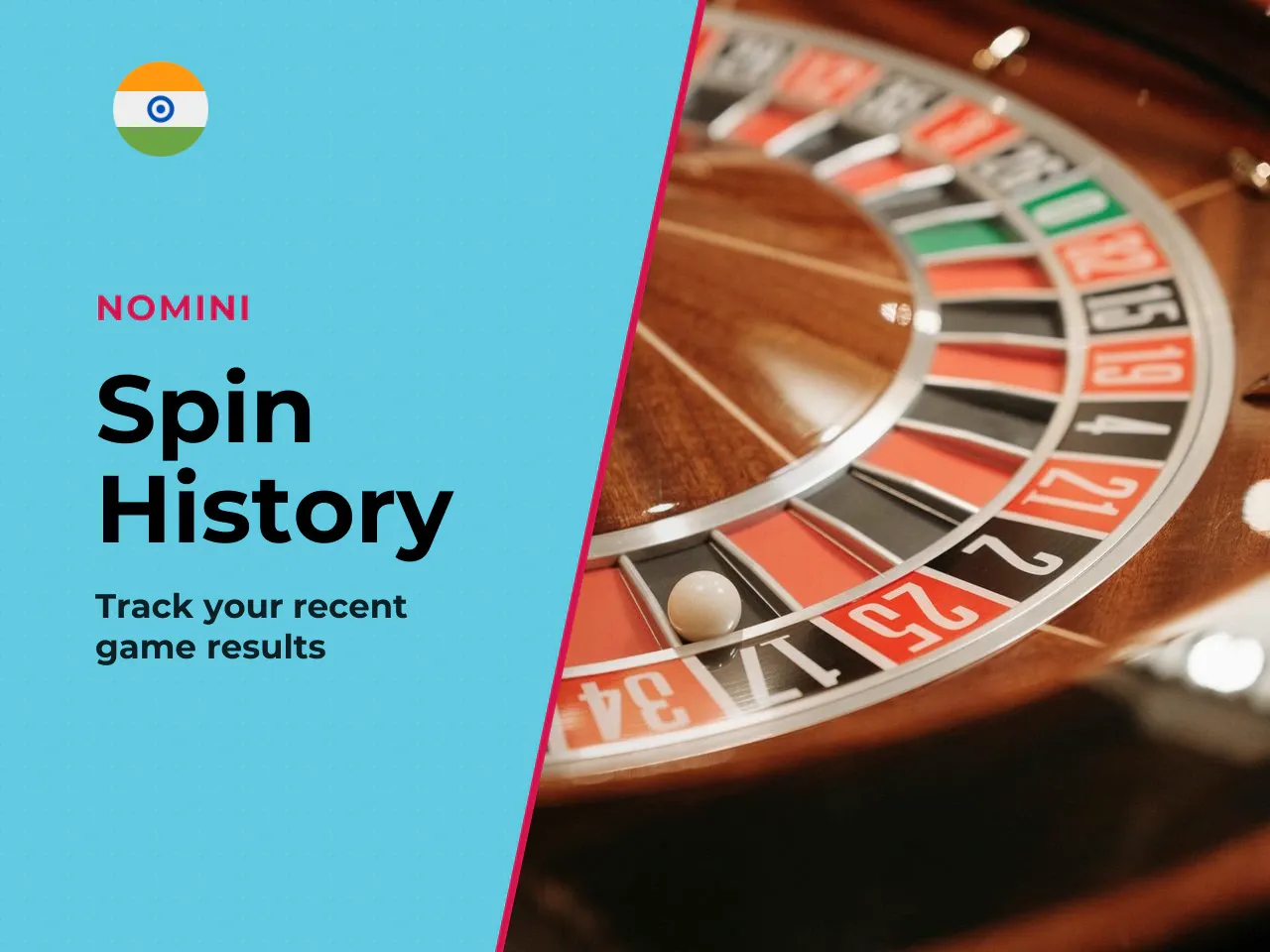 What data the spin history shows