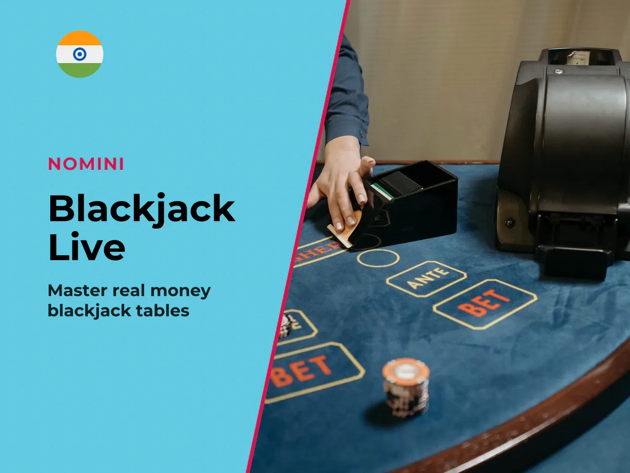 Live dealer and blackjack real money