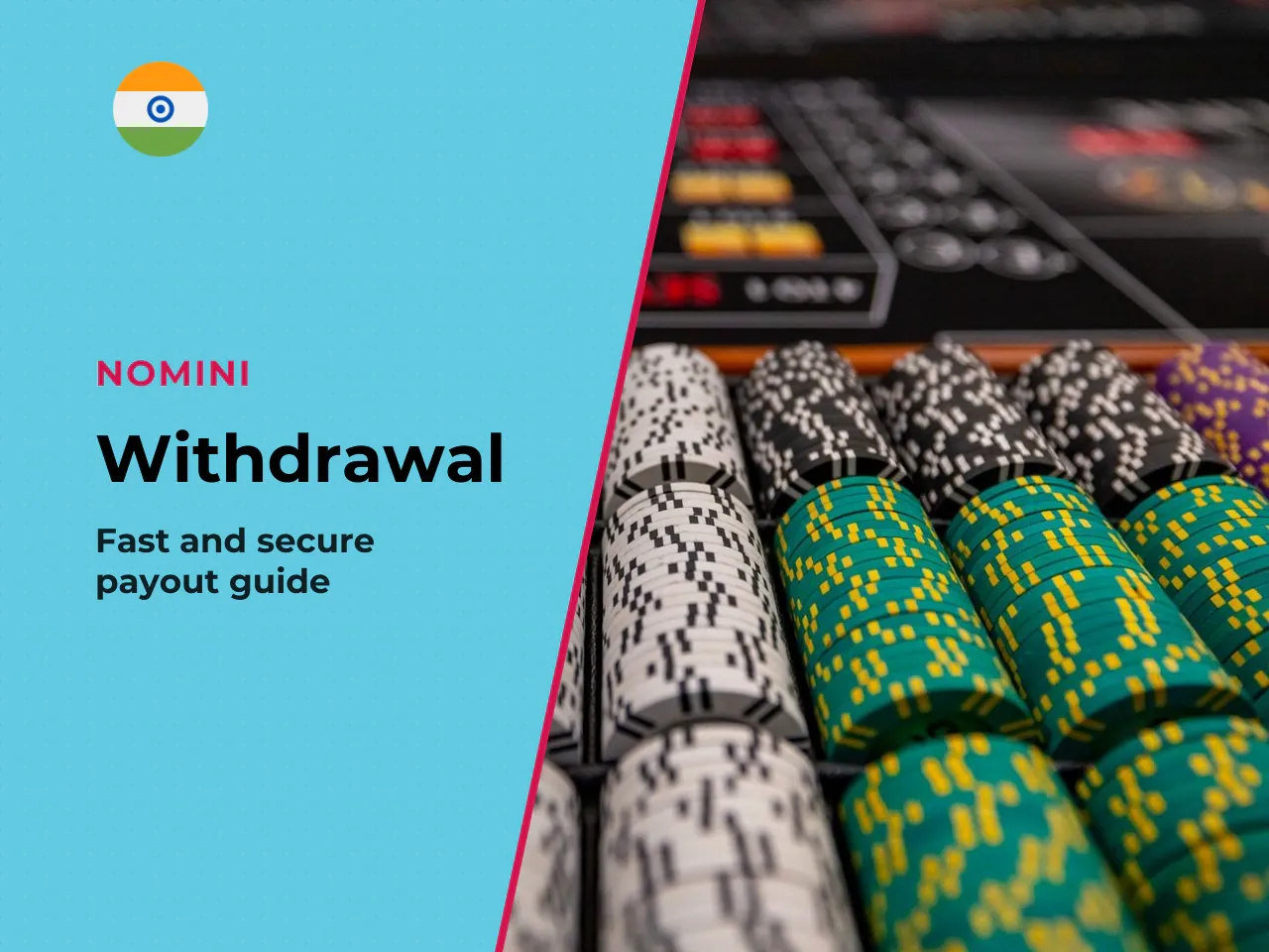 Nomini Bank Account Withdrawals. A withdrawal