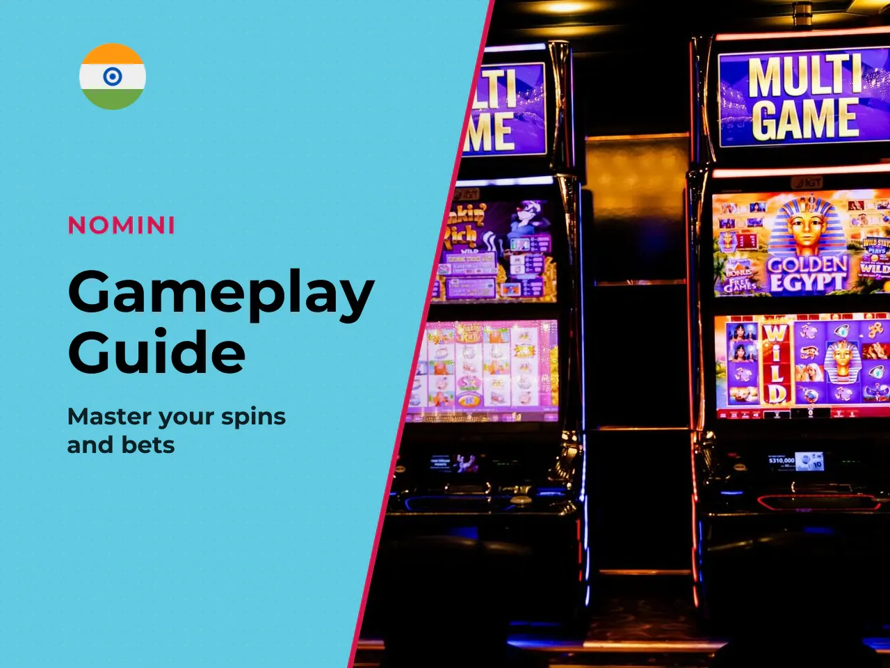 Bet, Spin, and Round Flow. Adjust