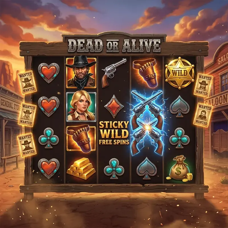 Dead or Alive Slot Review, Demo