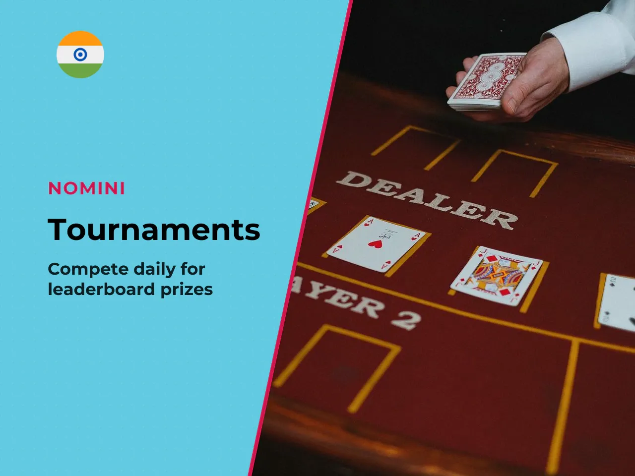 Tournaments and Prize Opportunities. Nomini tournaments